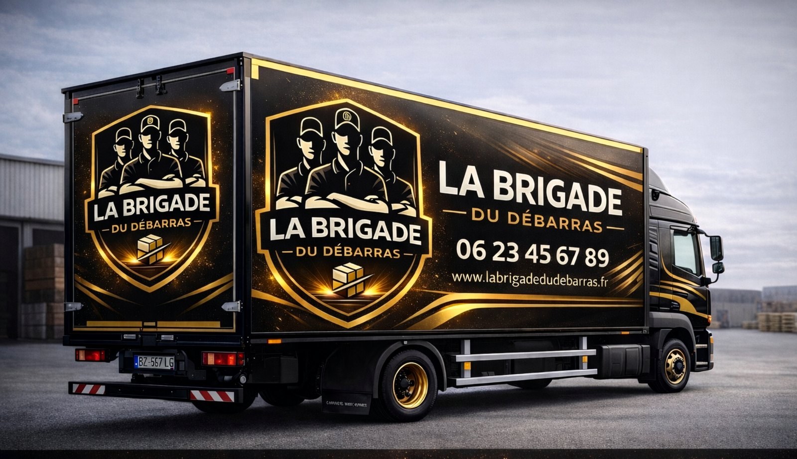 Camion La Brigade du Debarras